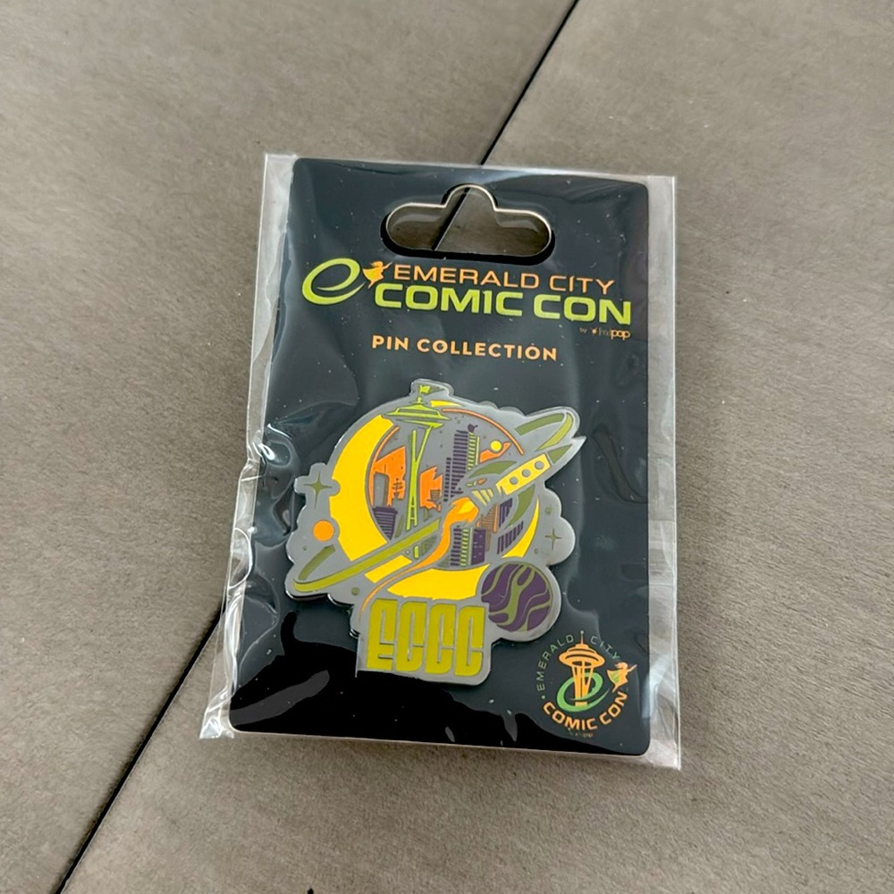 NEW Emerald City Comic Con Pin ECCC